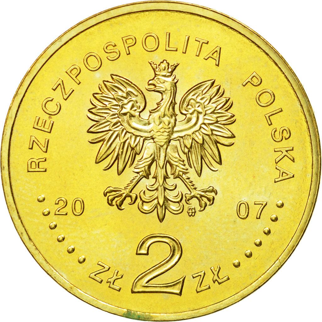 Poland | 2 Zlotys Coin | Konrad Korzeniowski | Y:591 | 2007