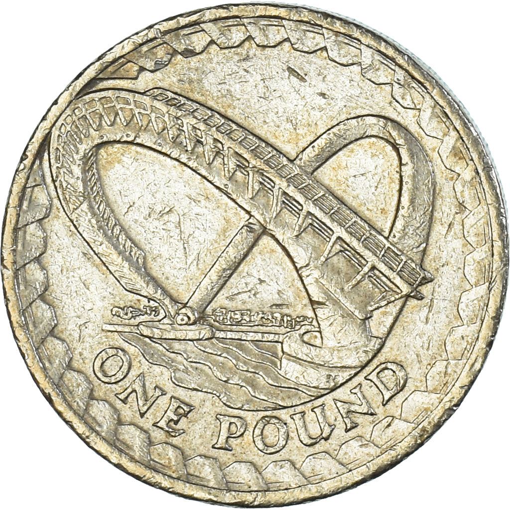 United Kingdom | 1 Pound Coin | Millennium Bridge | Km:1074 | 2007