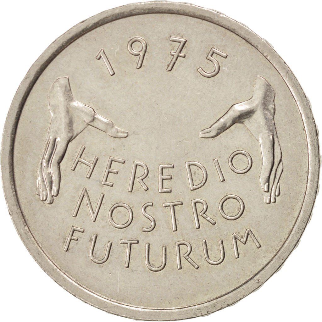 Switzerland | Swiss | 5 Francs Coin | Historic Preservation | KM53 | 1975
