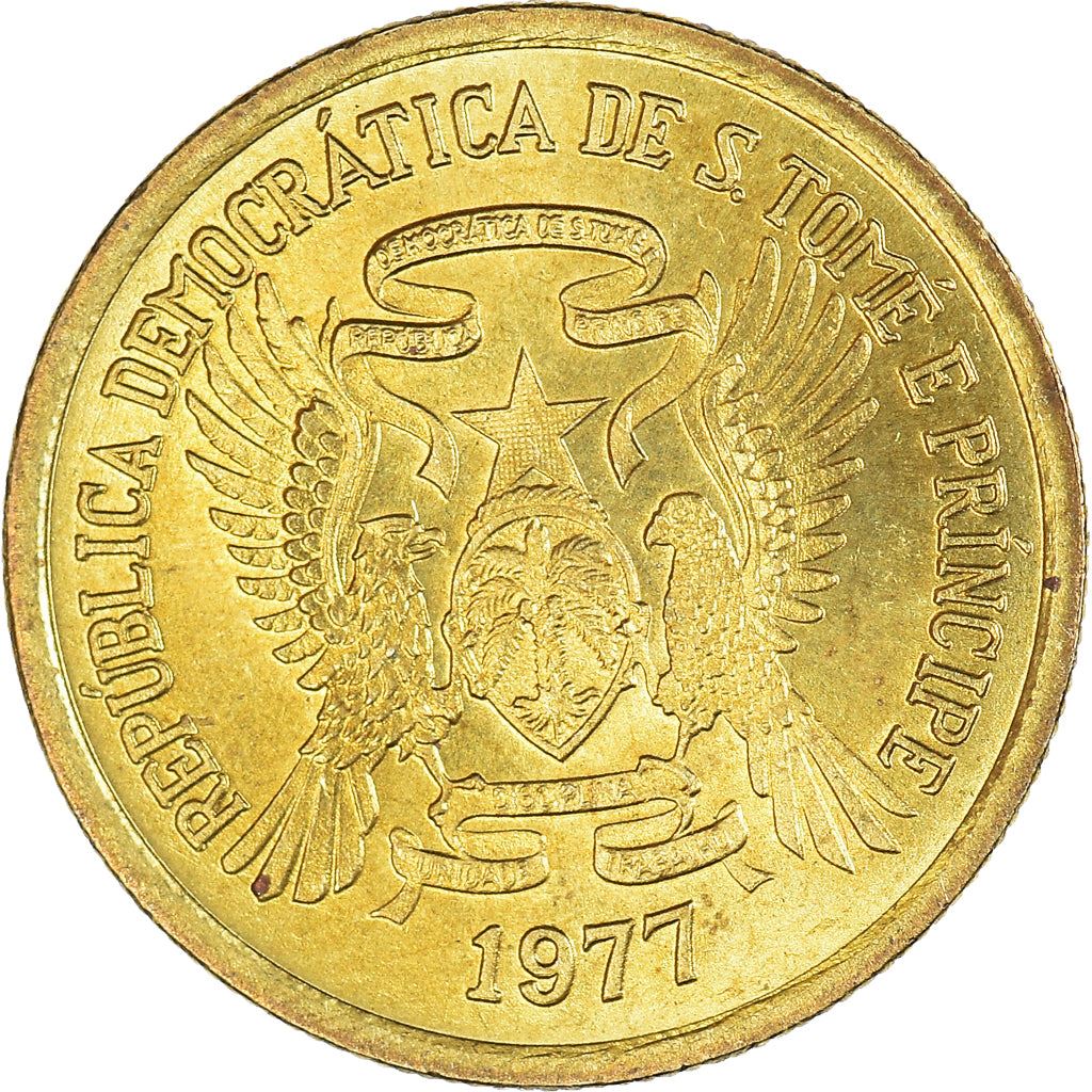 Sao Tome and Principe | 1 Dobra Coin | FAO | Km:26 | 1977