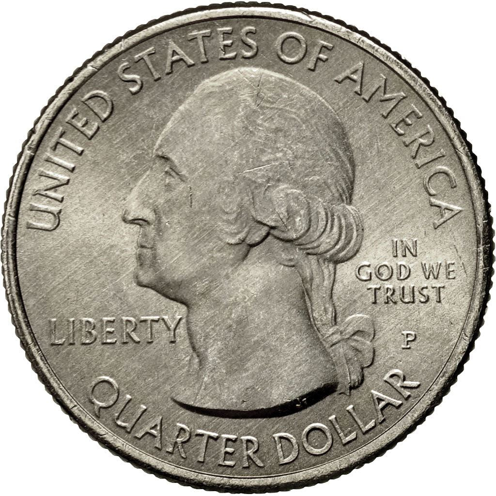 United States | 1/4 Dollar Coin | Arkansas | Hot Springs | Km:469 | 2010