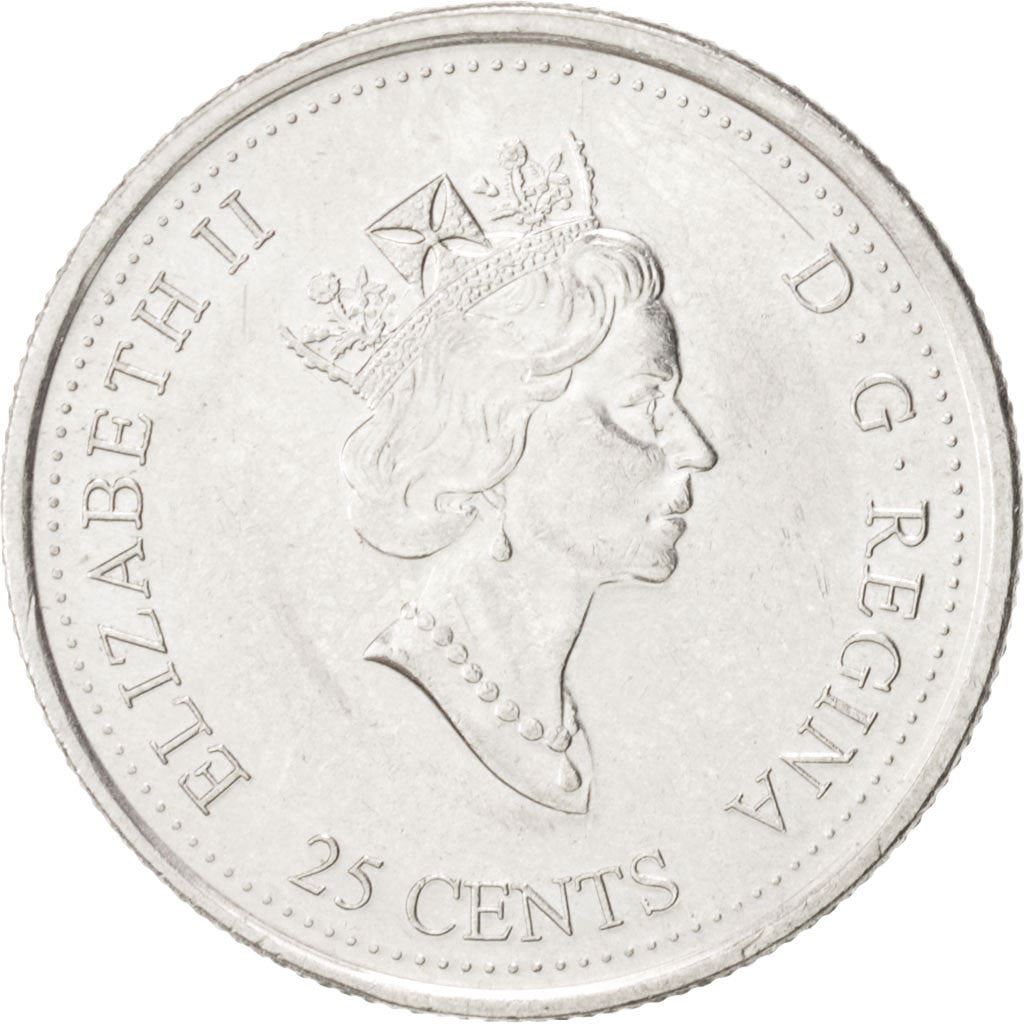 Canada | 25 Cents Coin | Creativity | Nickel | KM:379 | 2000