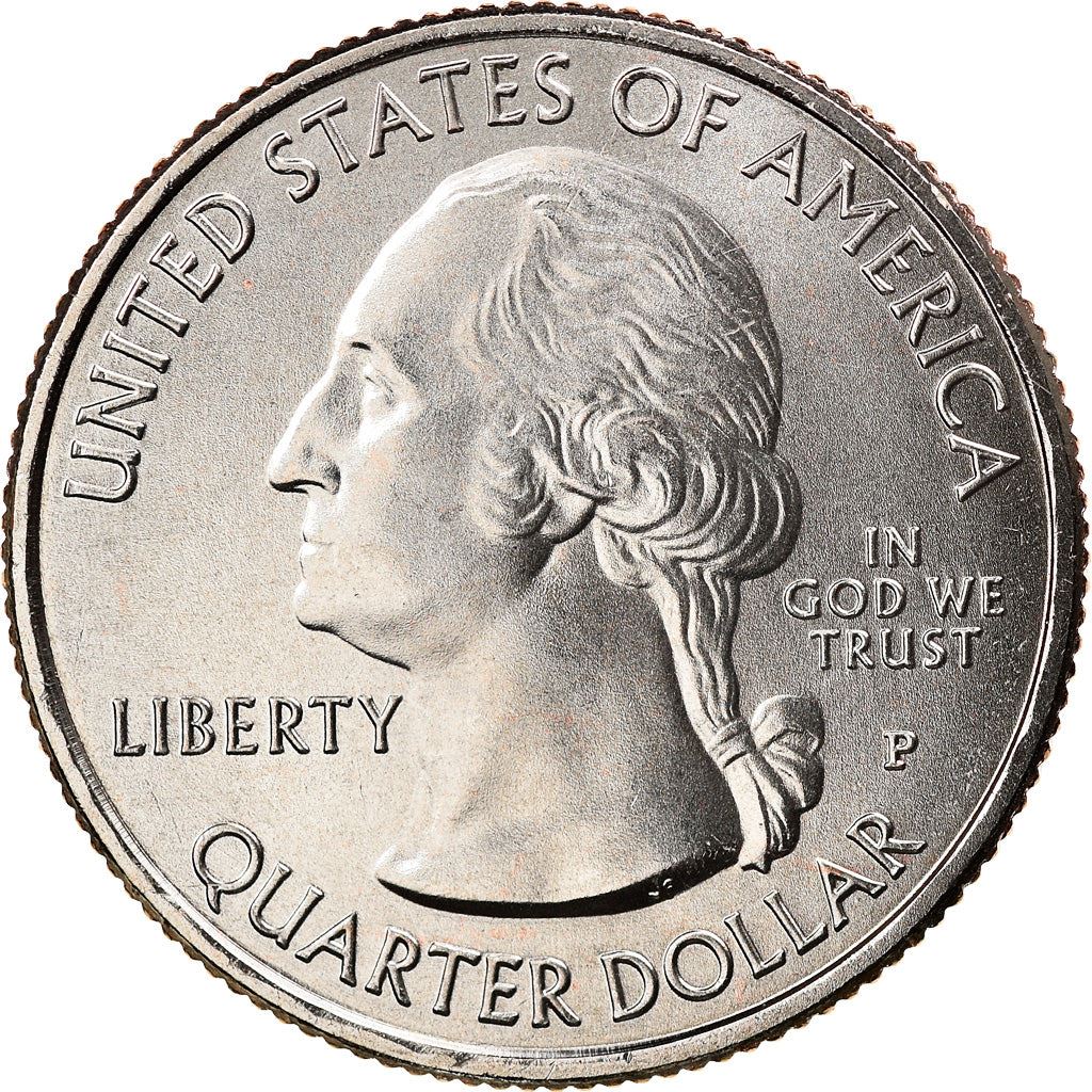 United States | 1/4 Dollar Coin | Cumberland Gap Park | Km:636 | 2016
