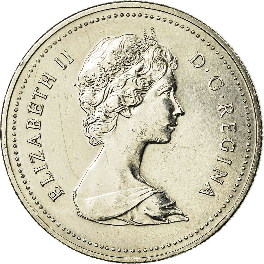 Canada | 1 Dollar Coin | Nickel | 2nd portrait | KM:120 | 1978-1987