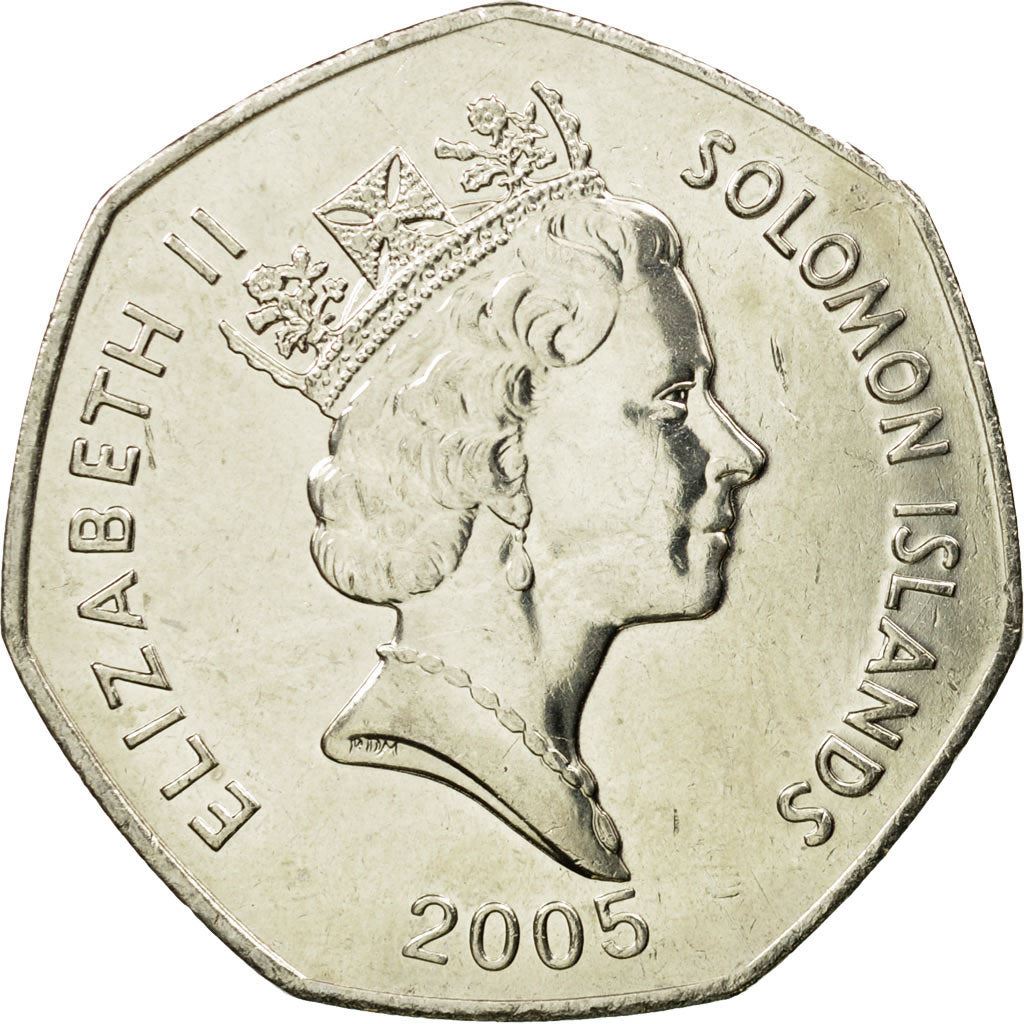 Îles Salomon | Pièce de 1 Dollar | Elizabeth II | Esprit de la Mer | Km : 72 | 1996 - 2005