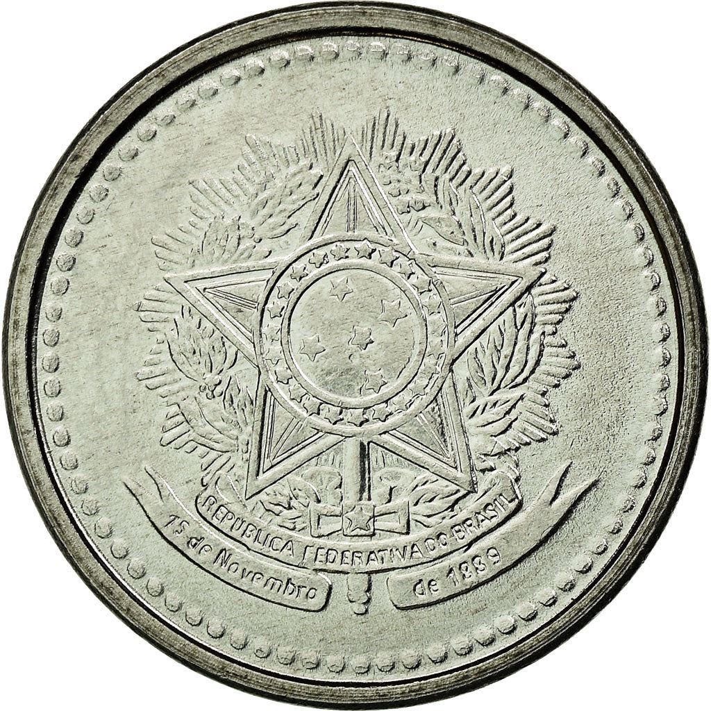 Pièce de 5 centavos du Brésil KM601 1986 - 1988