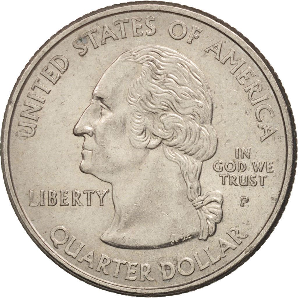 United States | 1/4 Dollar Coin | Massachusetts | Km:305 | 2000