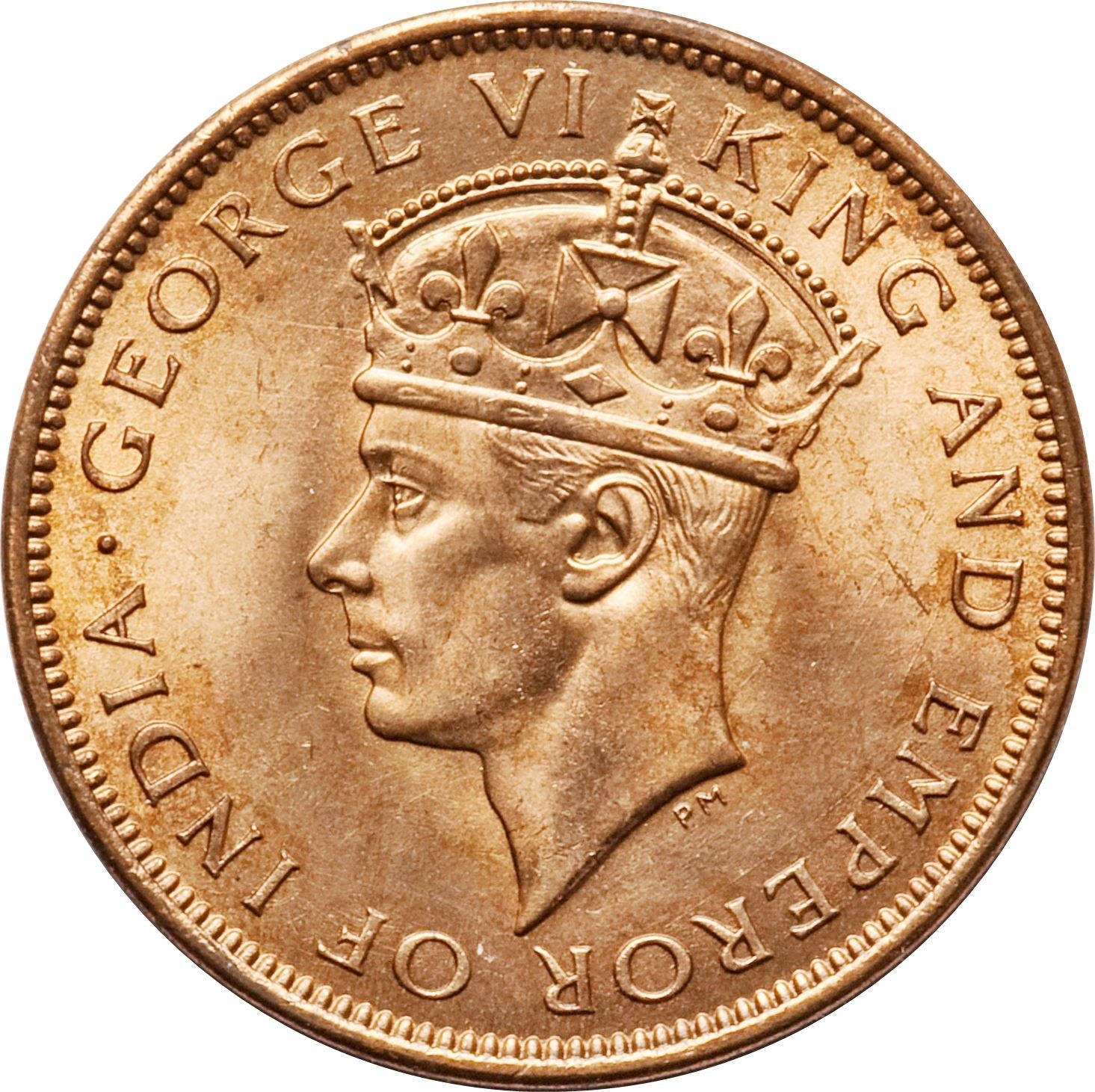 Belizean 1 Cent Coin | King George VI | KM21 | Belize | 1937 - 1947