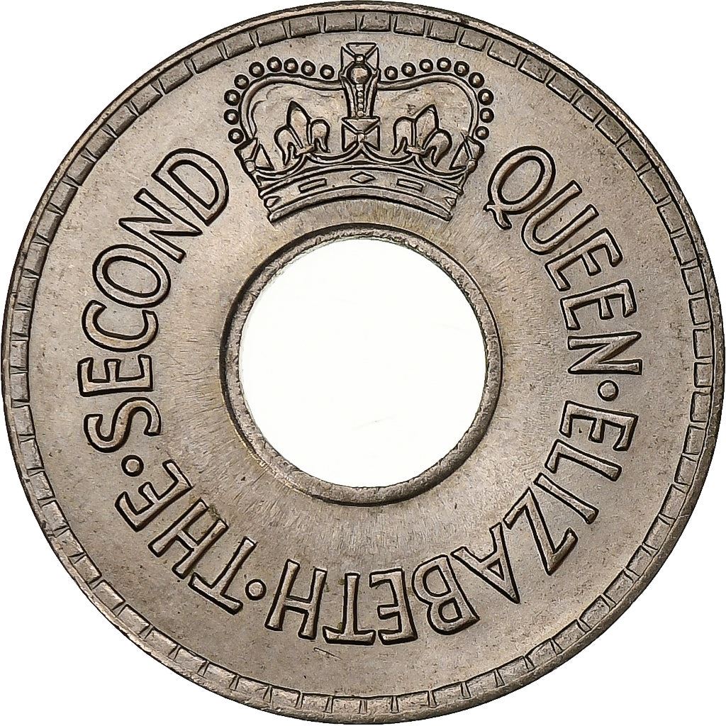Fiji | 1/2 Penny Coin | Crown | Km:20 | 1954