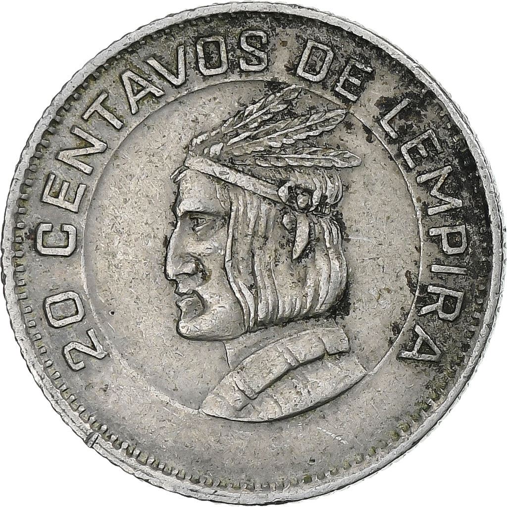 Honduras | 20 Centavos Coin | Lempira | Km:81 | 1973