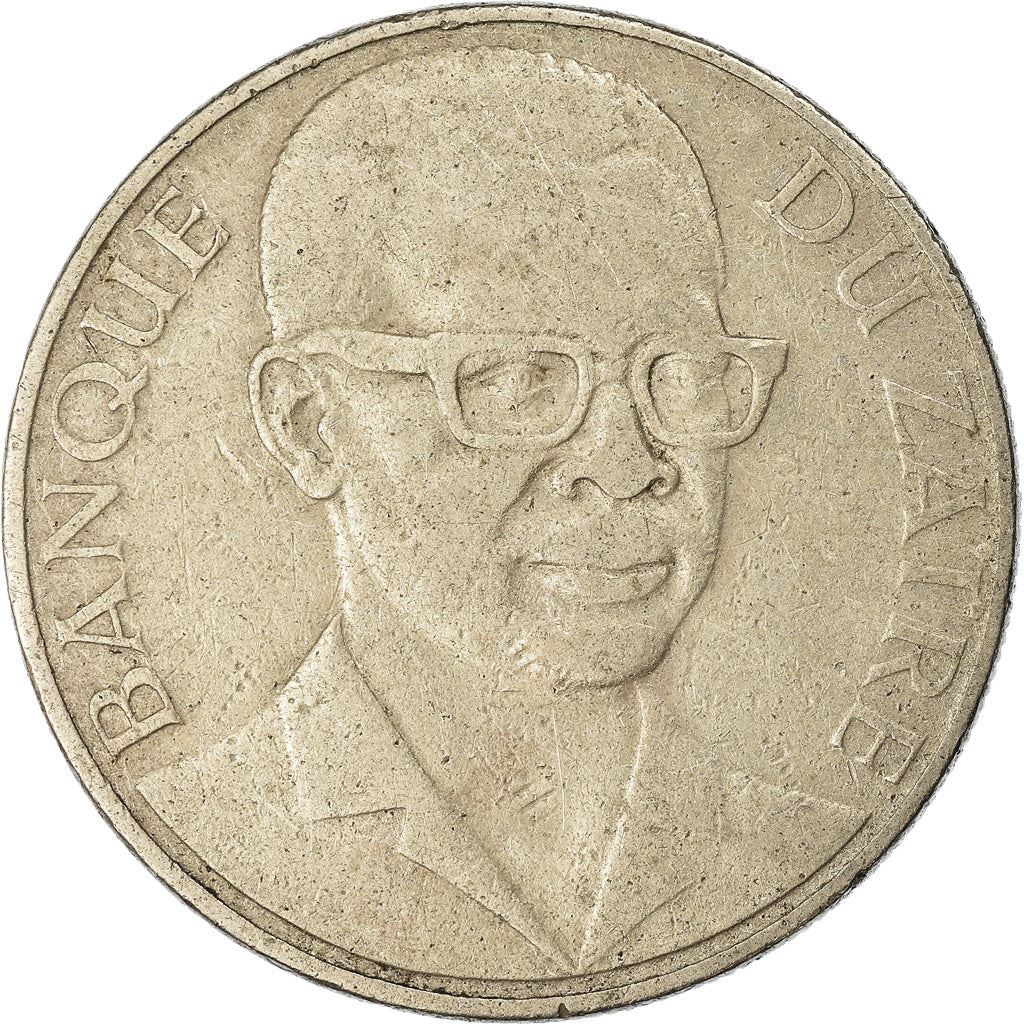 Zaire | 10 Makuta Coin | Mobutu Sese Seko | Km:7 | 1973 - 1978