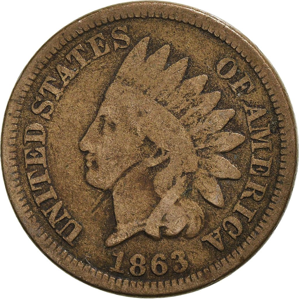 United States | 1 Cent Coin | Lady Liberty | KM90 | 1860 - 1864