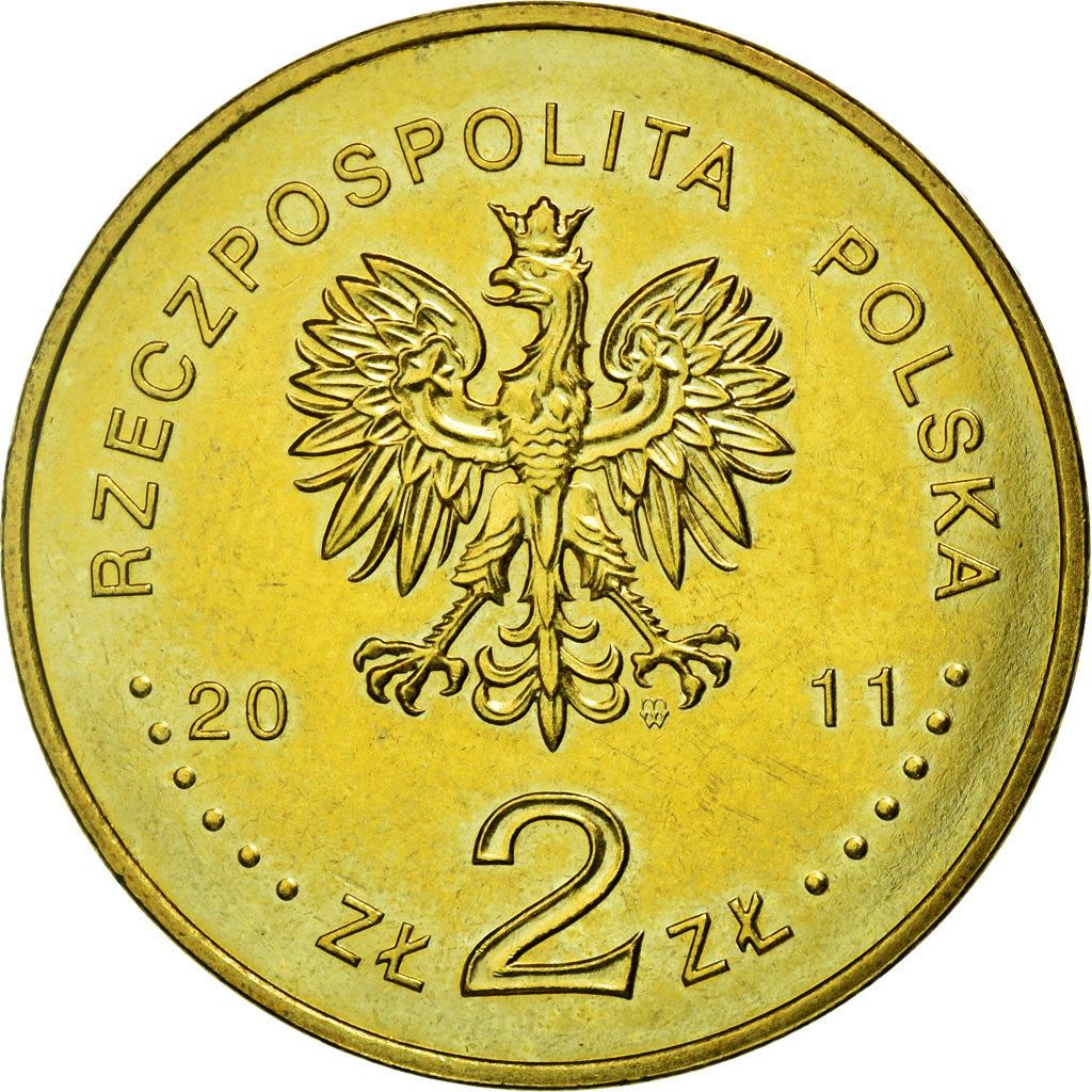 Poland | 2 Zlotys Coin | Łódź | Y:804 | 2011