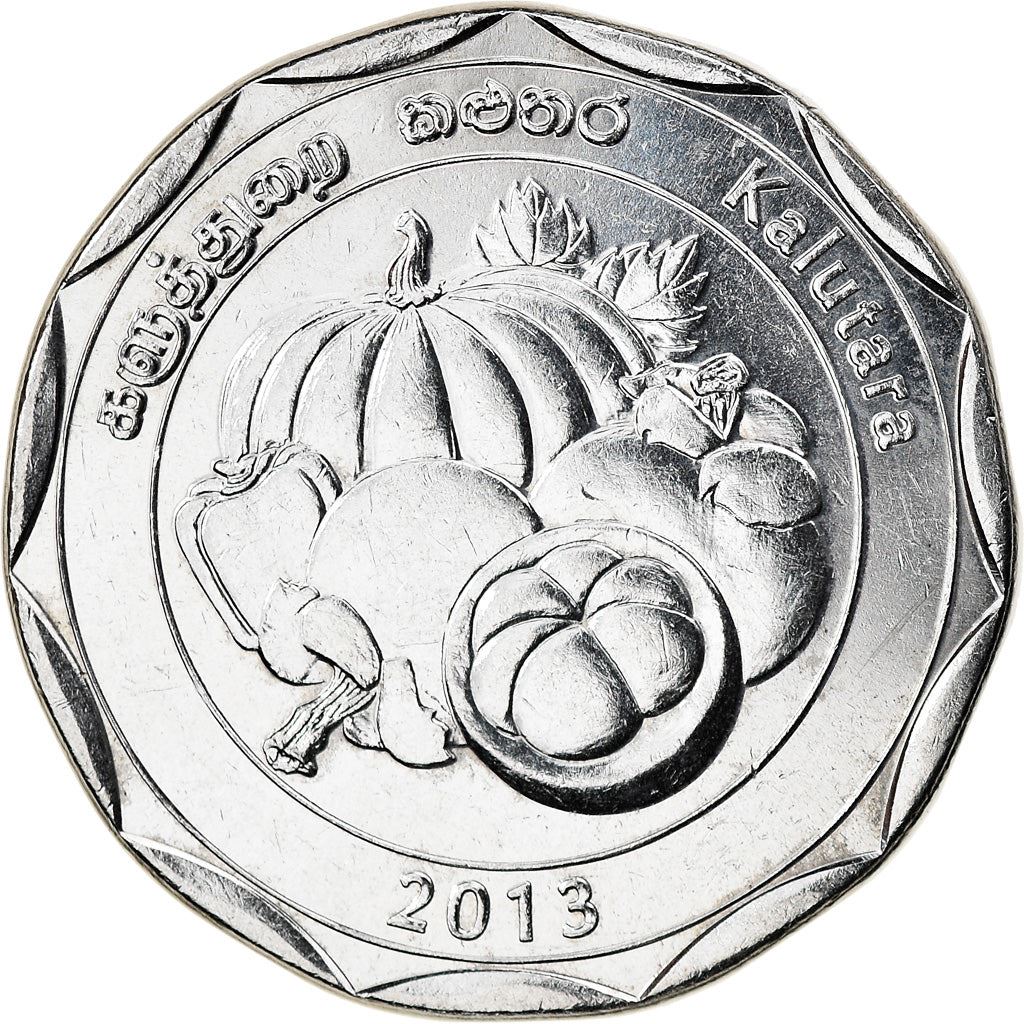 Sri Lanka | 10 Rupees Coin | Kalutara | Km:200 | 2013