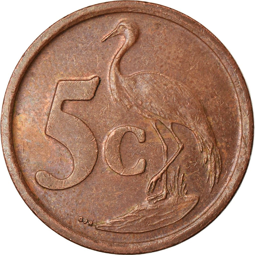 South Africa 5 Cents Tsonga Legend - Afrika-Dzonga Coin KM324 2003