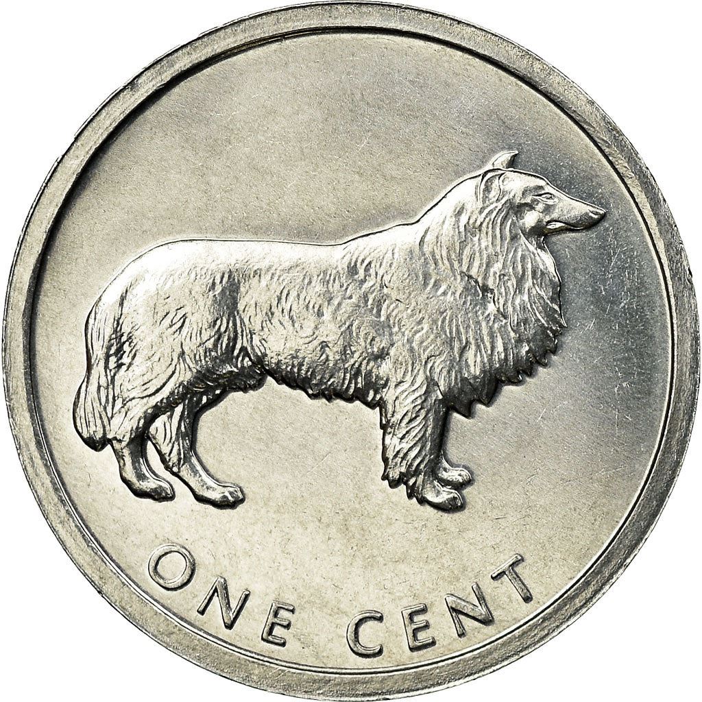 Islas Cook | Moneda de 1 centavo | Collie | Km:420 | 2003