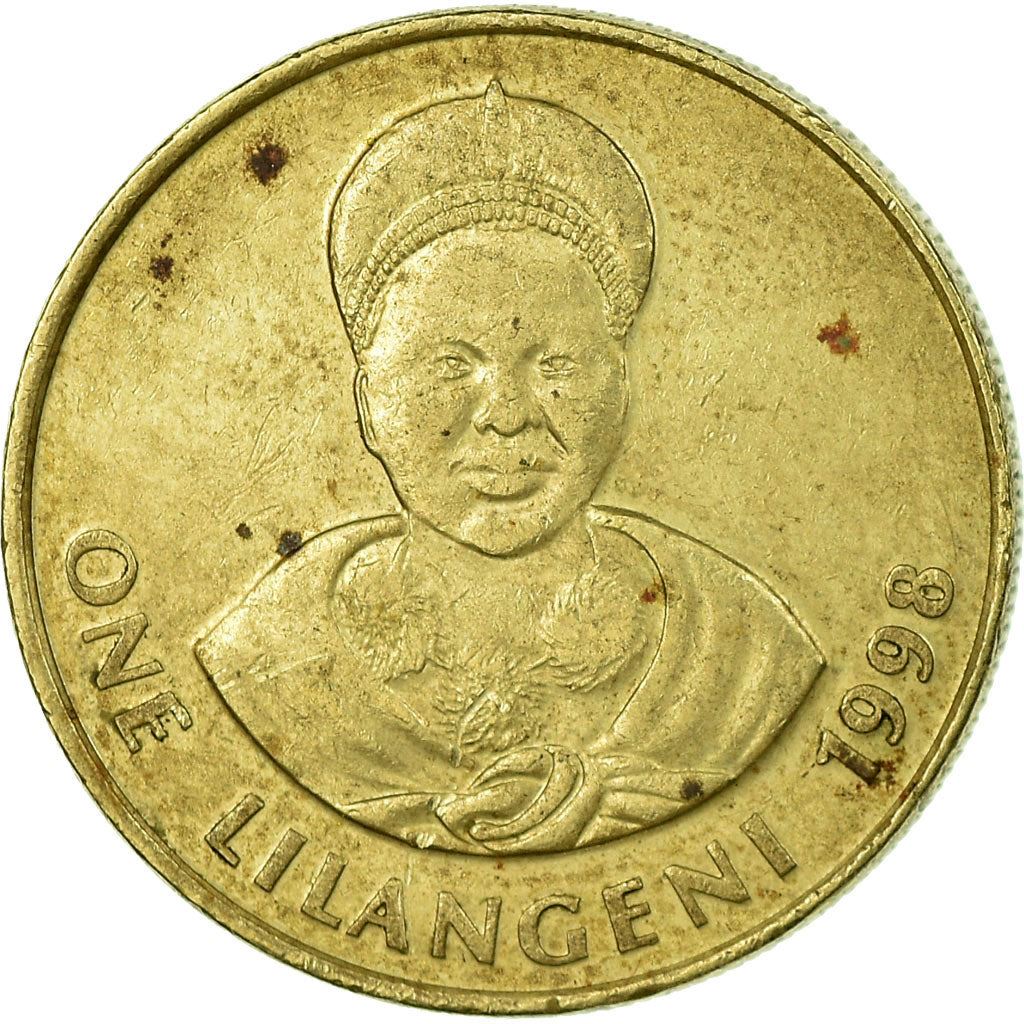 Eswatini 1 Lilangeni Coin | King Mswati III | Ntfombi of Eswatini | KM45 | 1995 - 2009