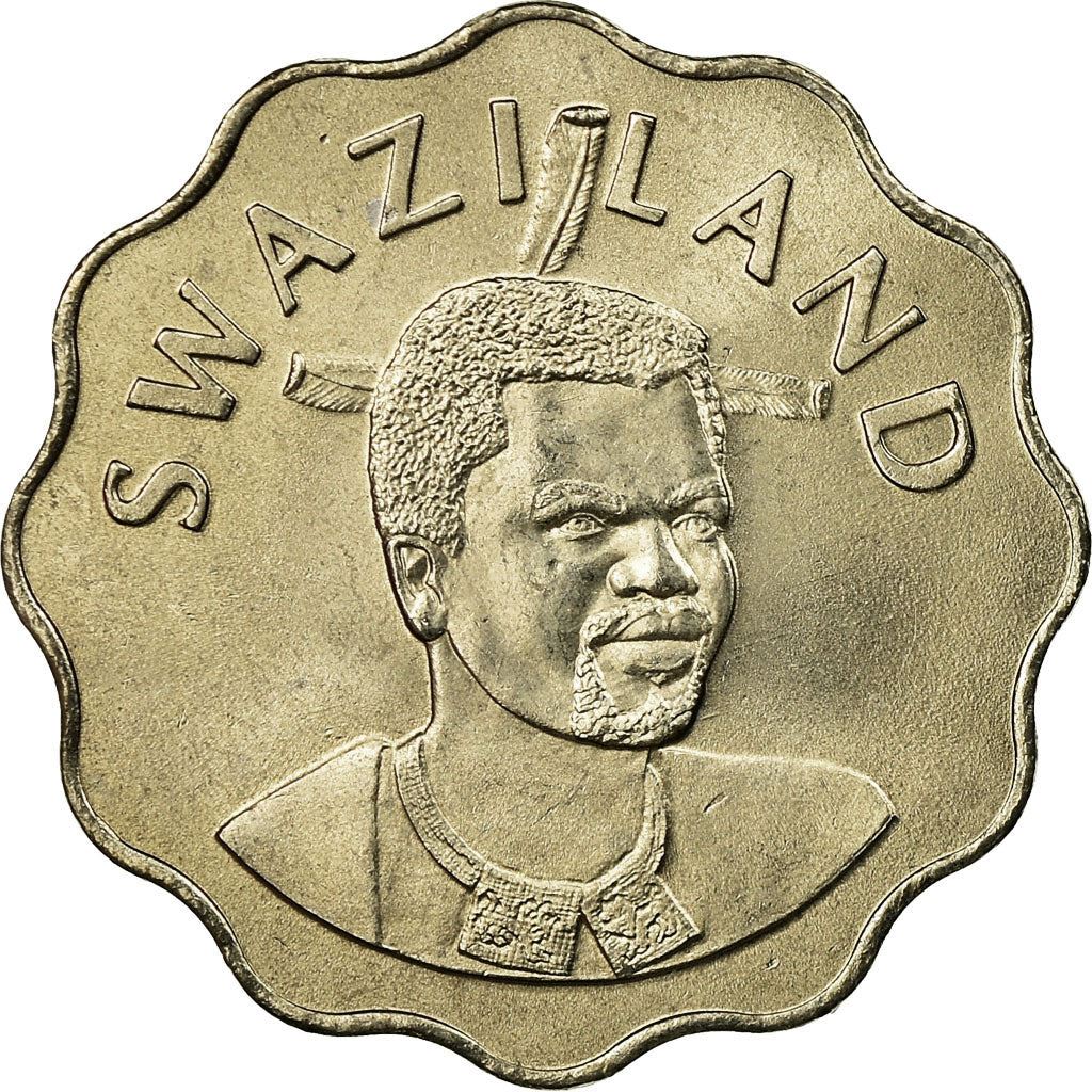 Kingdom of Swaziland | 20 Cents Coin | Elephant | Km:50.1 | 1996 - 2005