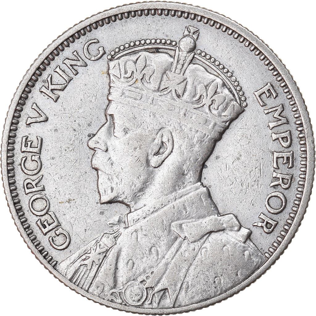 New Zealand | 1 Shilling Coin | George V | Maori Warrior | Km:3 | 1933 - 1935