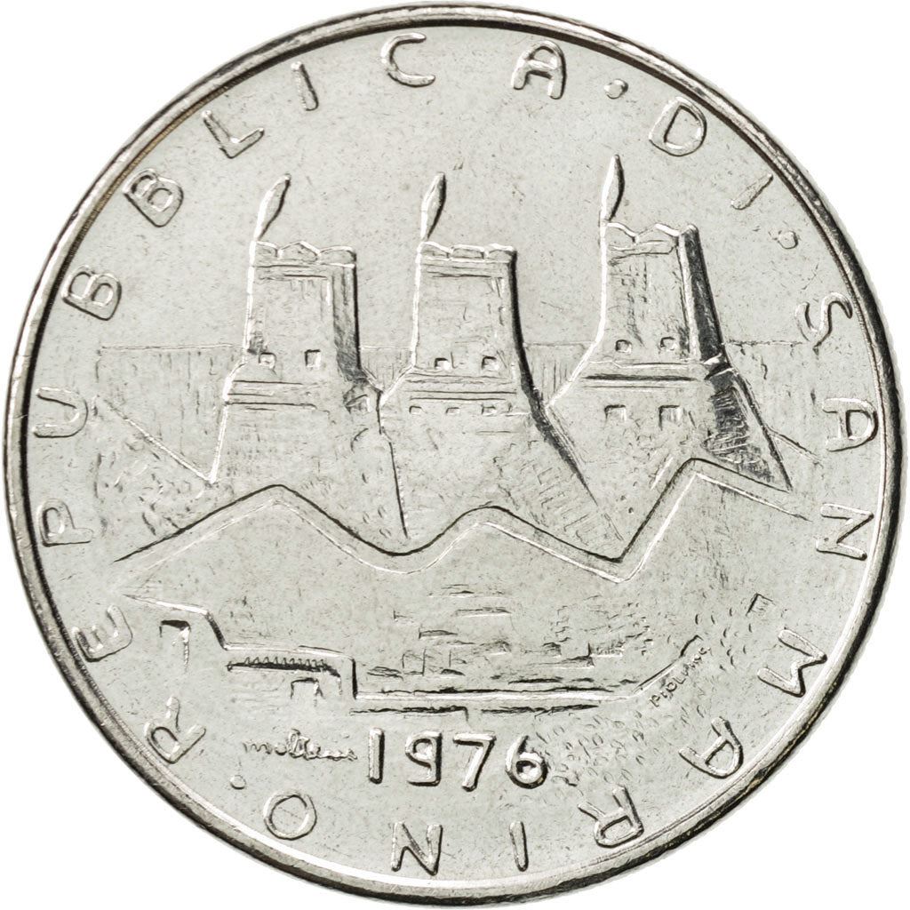 San Marino | 100 Lire Coin | Family | Km:57 | 1976