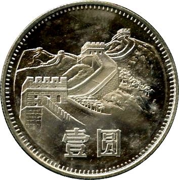 China 1 Yuan | KM18 | 1980 - 1986