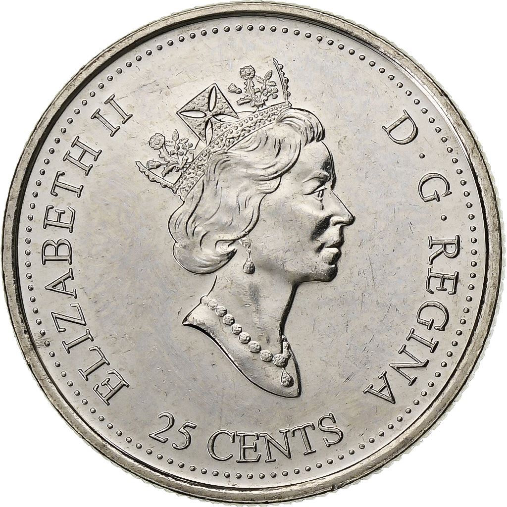 Canada | 25 Cents Coin | Les Voyageurs | Km:346 | 1999