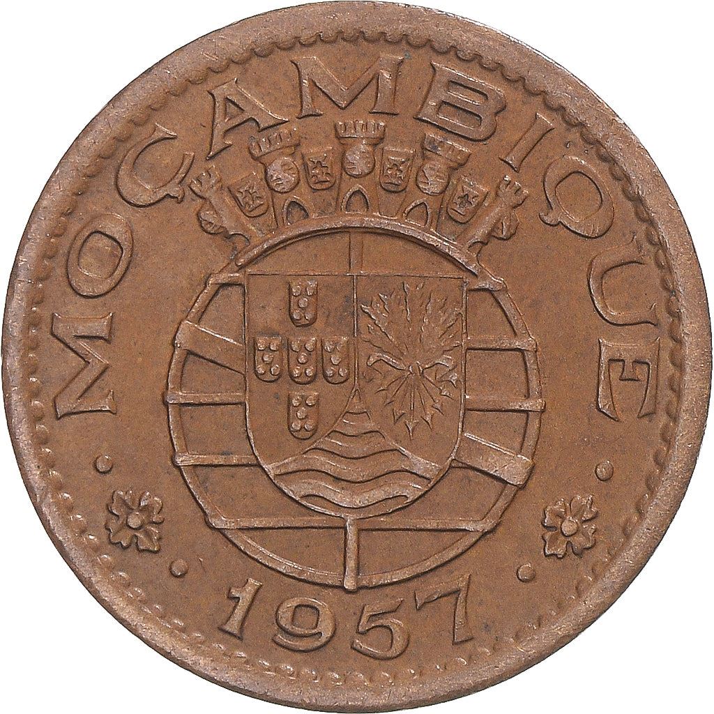 Mozambique 50 Centavos Coin | Military Order Of Christ | KM81 | 1953 - 1957