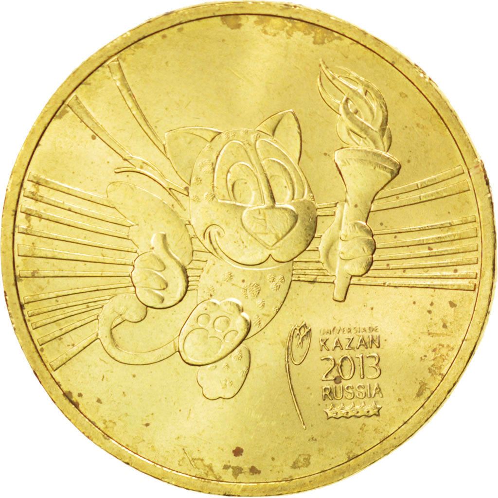 Russia | 10 Roubles Coin | Mascot | Y:1421 | 2013