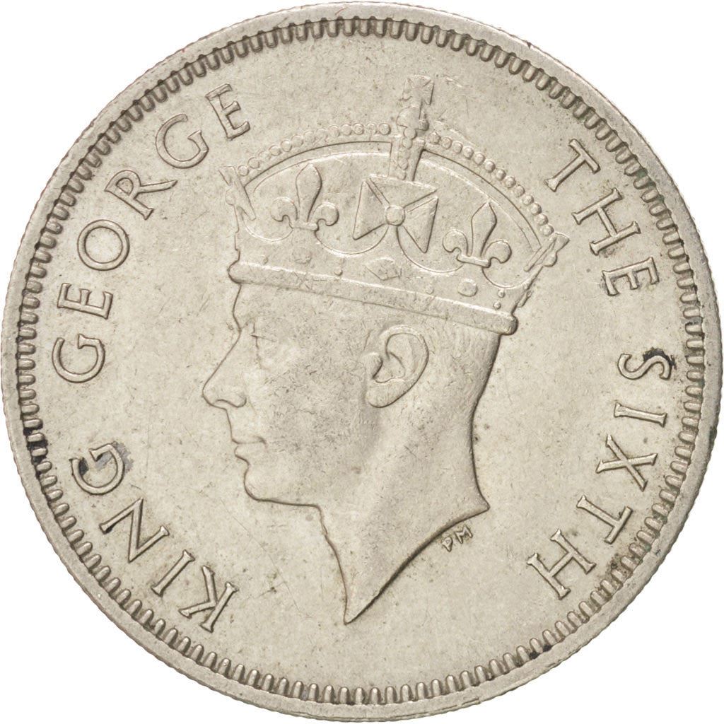 Malaya | 20 Cents Coin | George VI | Km:9 | 1948 - 1950