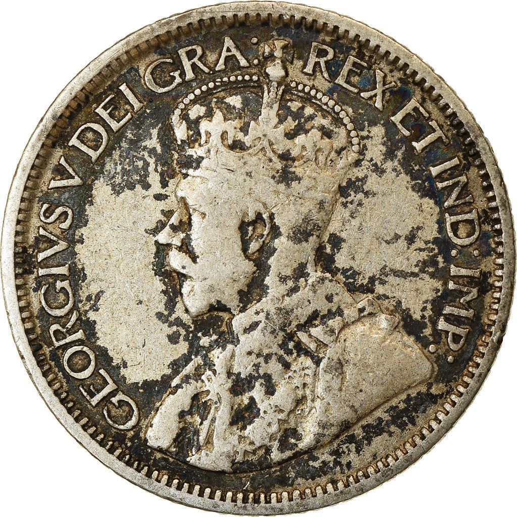 Canada | 10 Cents Coin | Silver | Crown | Wreath | KM:23 | 1912-1919