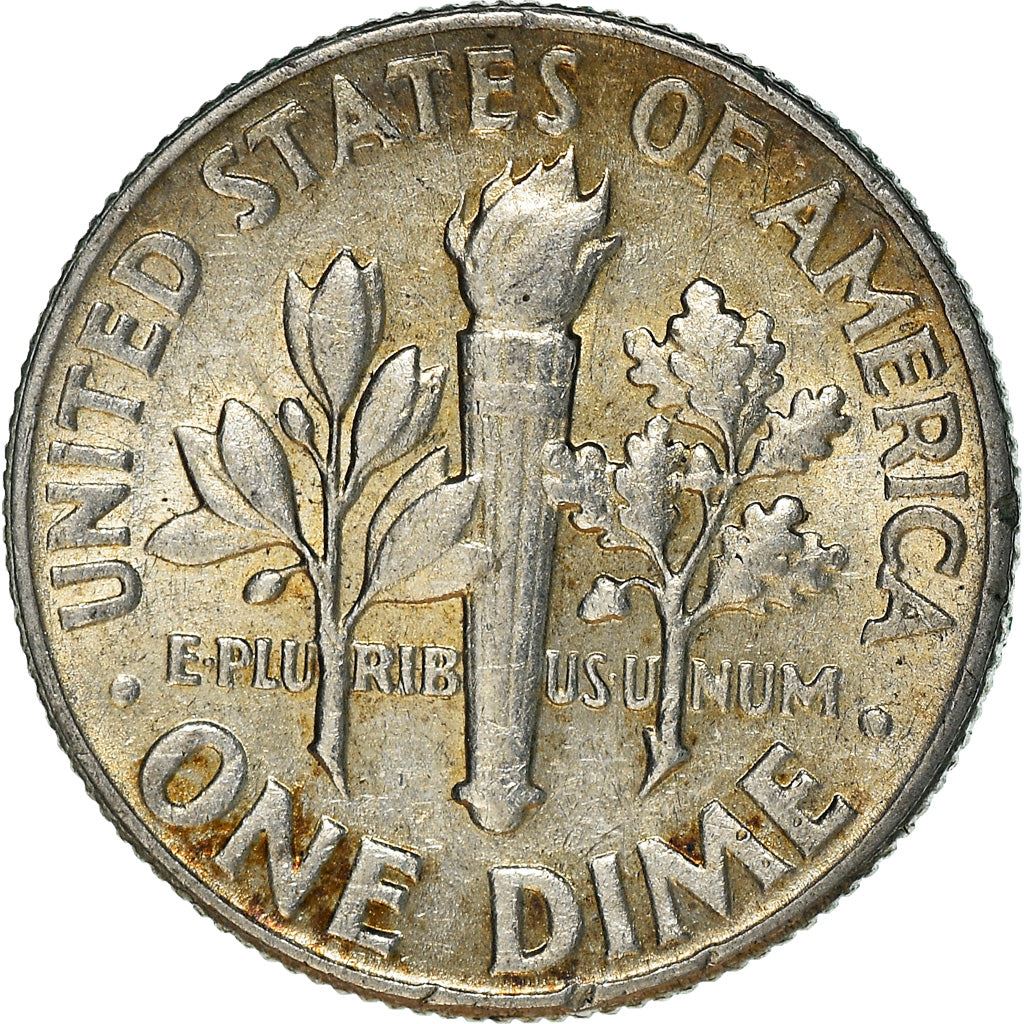 Vereinigte Staaten | 1 Dime Münze | Franklin D. Roosevelt | KM:195 | 1946 - 1964