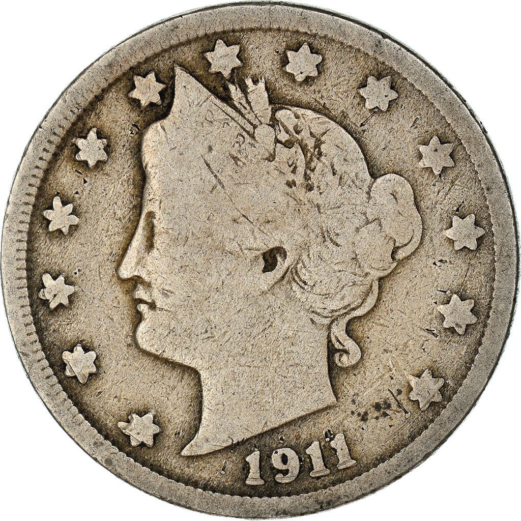 United States | 5 Cents Coin | Liberty | Roman Numeral | KM112 | 1883 - 1913