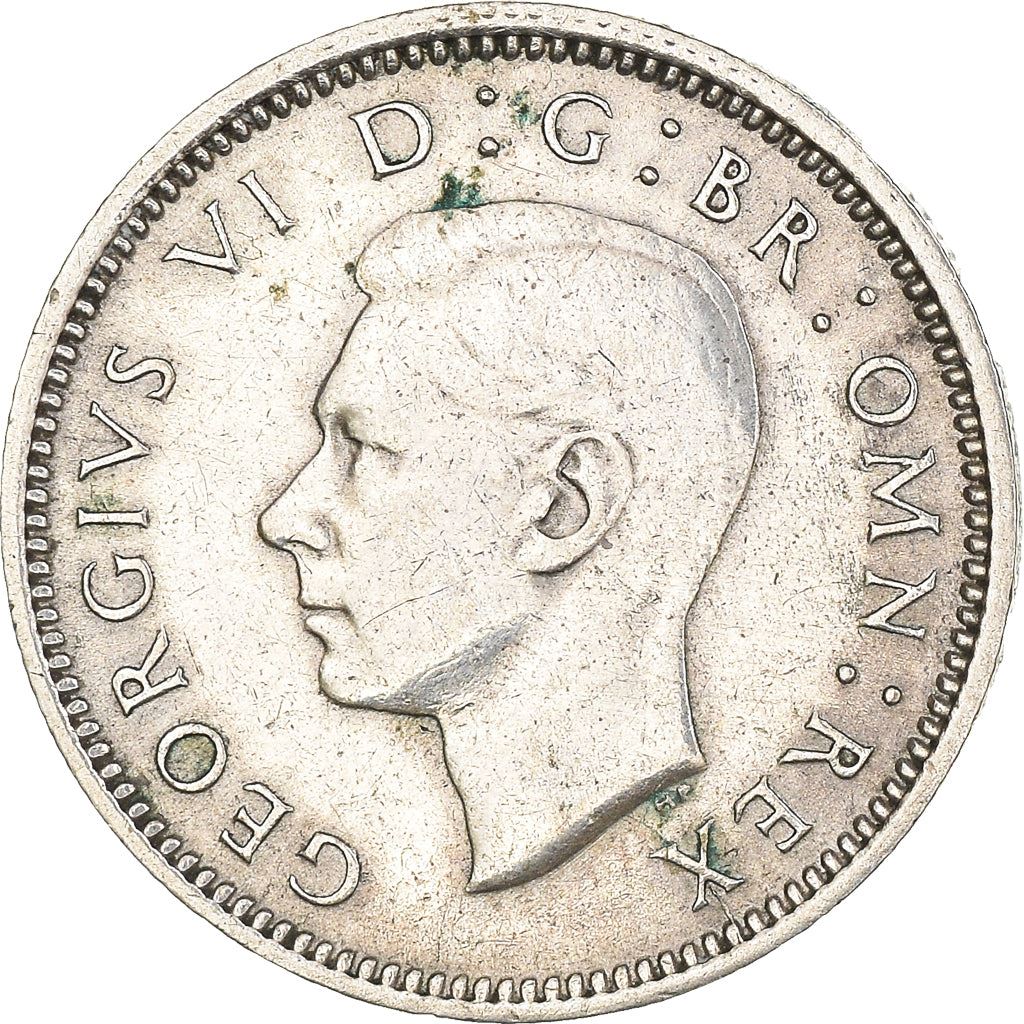 United Kingdom | 6 Pence Coin | George VI | KM:852 | 1937 - 1946