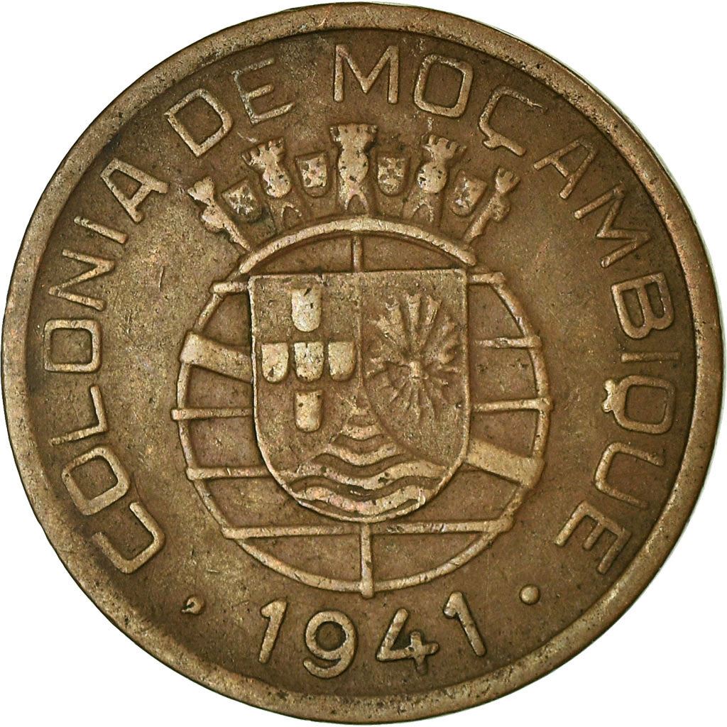 Mozambique | 20 Centavos Coin | Bundle of Arrows | KM:71 | 1941