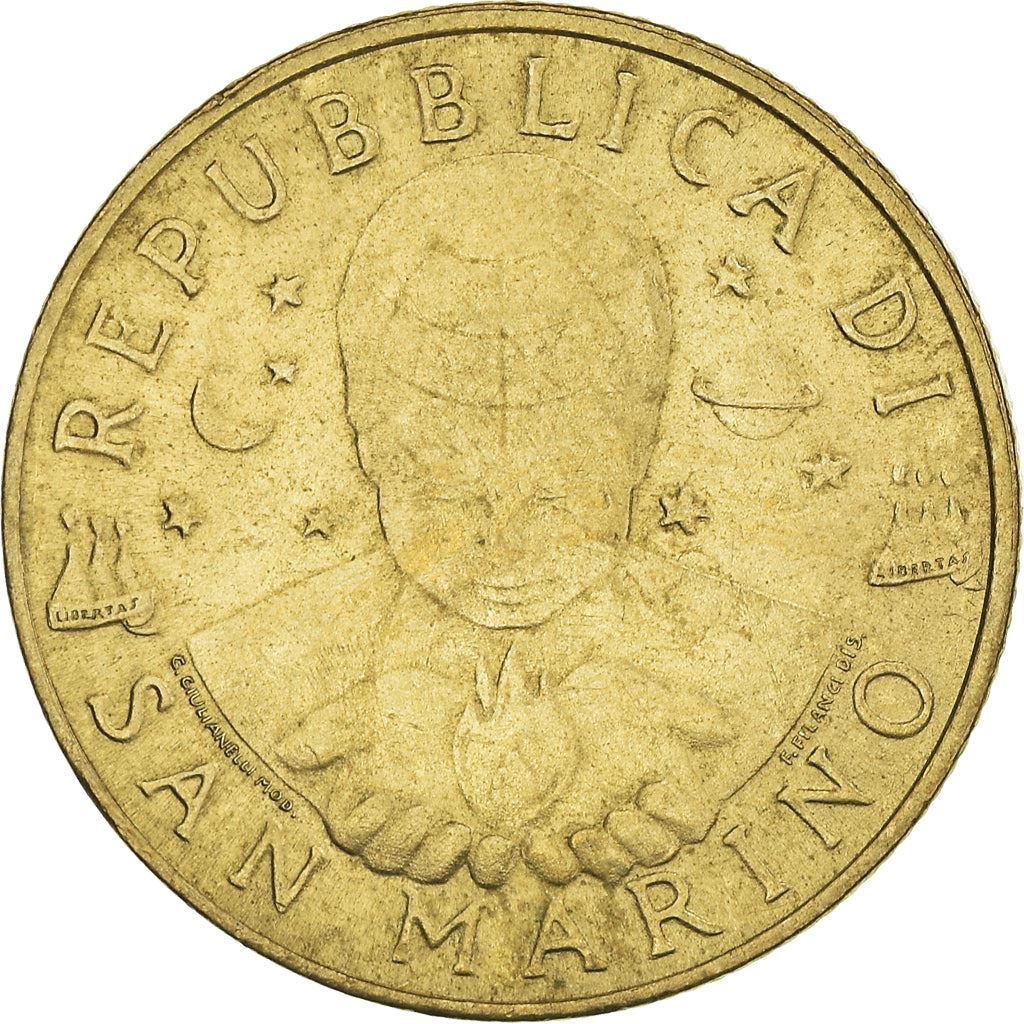 San Marino | 200 Lire Coin | Painting | Km:366 | 1997