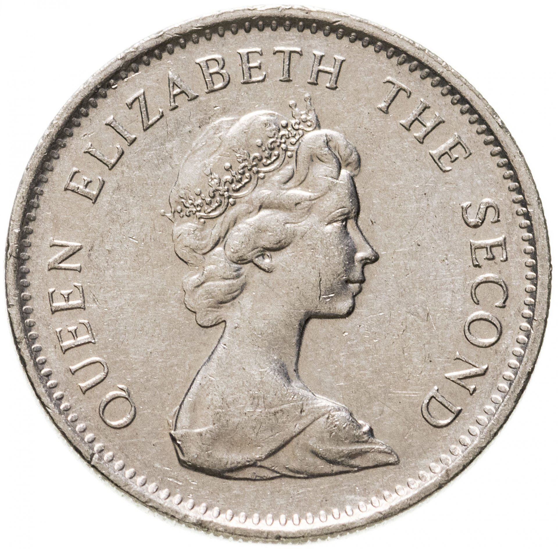 Falklandsöarna | 5 Pence Mynt | Svartbrynad albatross | Km:4.1 | 1974 - 1992