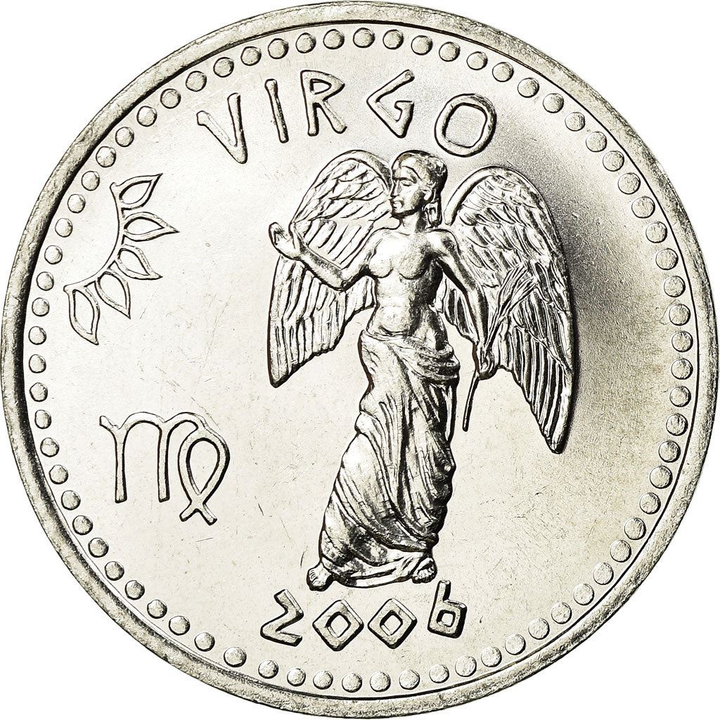 Somaliland | 10 shilling-mønt | Jomfruen | Rustfrit stål | KM:14 | 2006