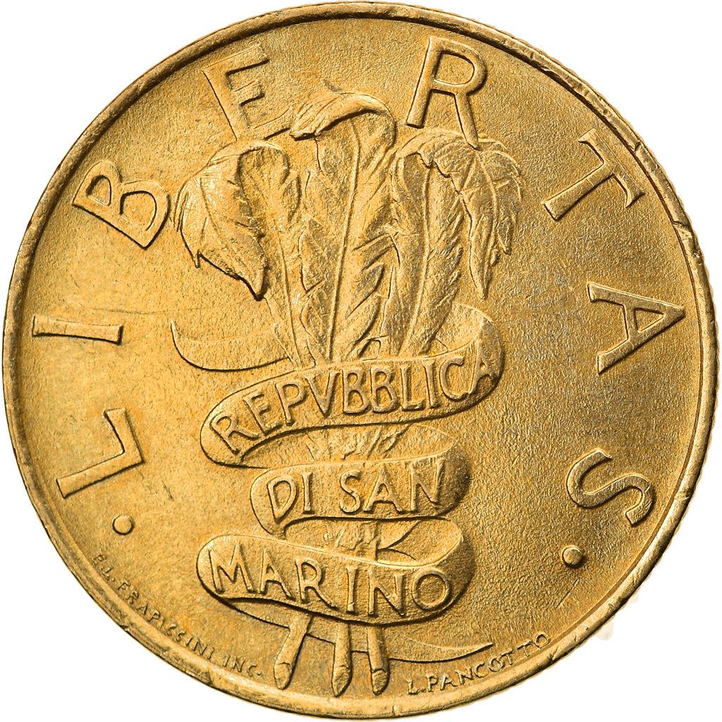 San Marino | 200 Lire Coin | Children | Km:329 | 1995