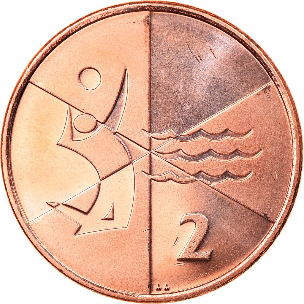 Gibraltar | 2 Pence Coin | Island Games | Km:1648 | 2019