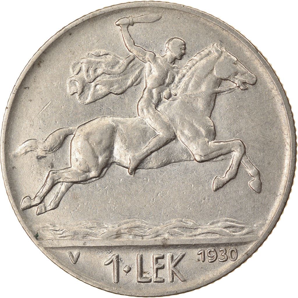 Albania | 1 Lek Coin | Alexander the Great | KM:5 | 1926 - 1931