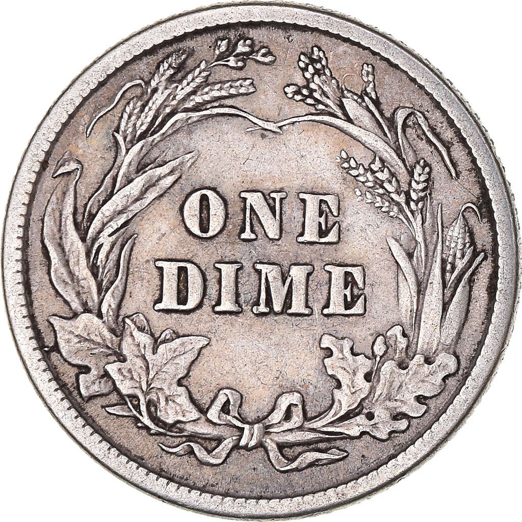 미국 | 1 다임 동전 | 바버 다임 | KM:113 | 1892 - 1916