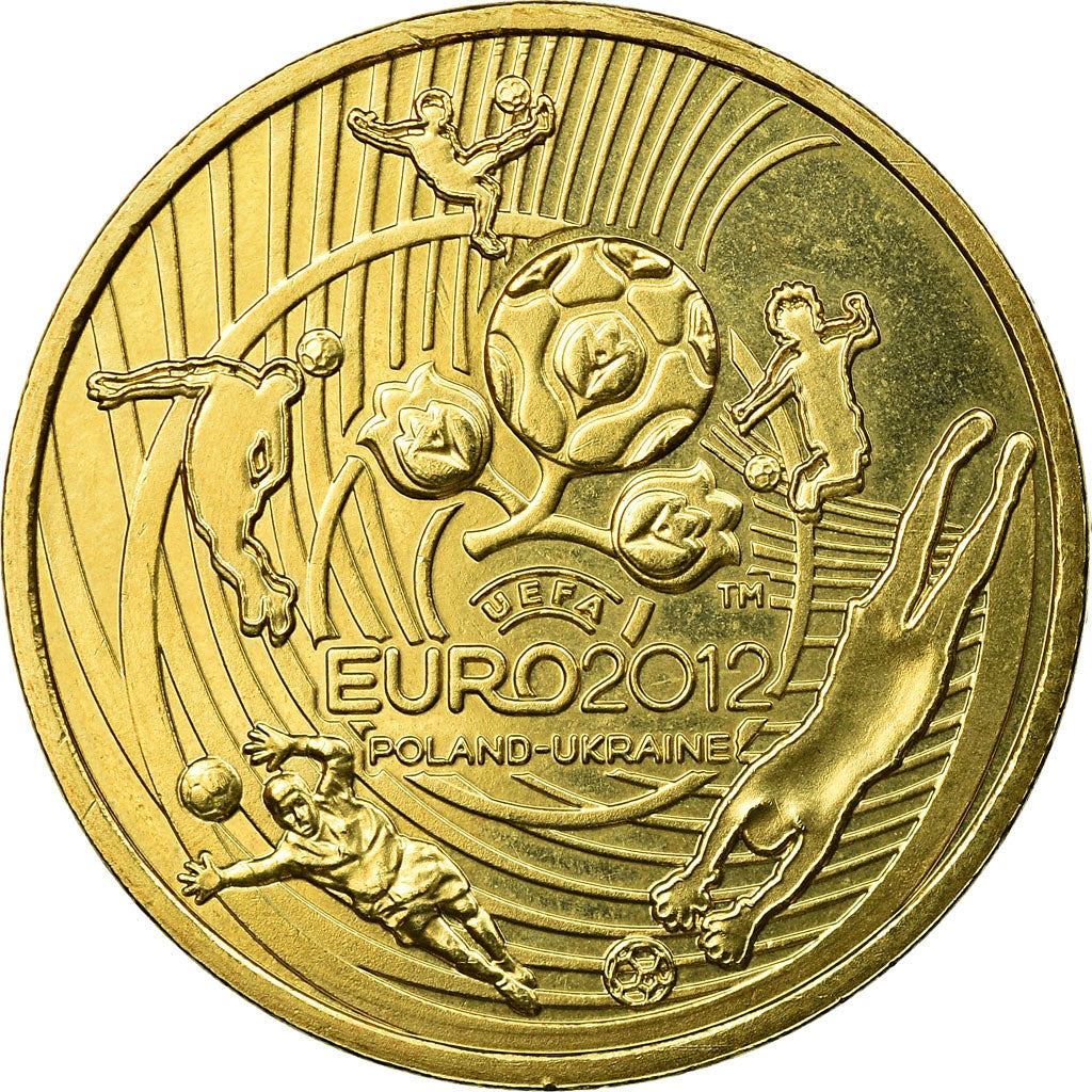 Poland | 2 Z?ote | UEFA | Football Championship | Eagle | KM823 | 2012