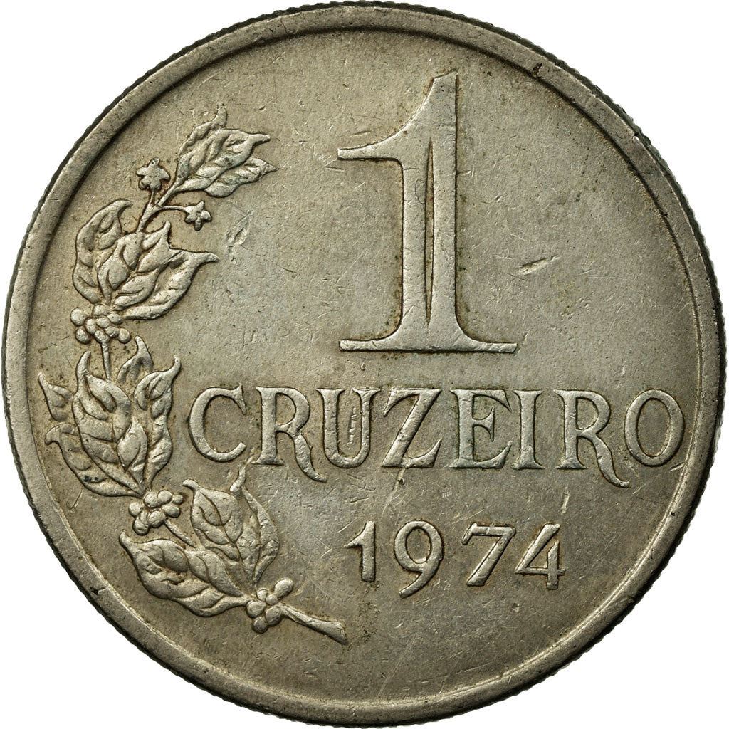 ブラジル 1 クルゼイロ コイン | KM581a | 1974 - 1978