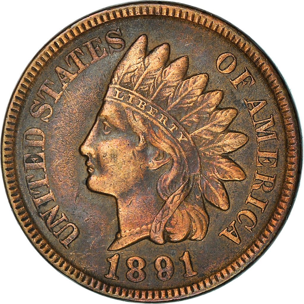 United States | 1 Cent Coin | Lady Liberty | Indian Head | KM90a | 1864 - 1909