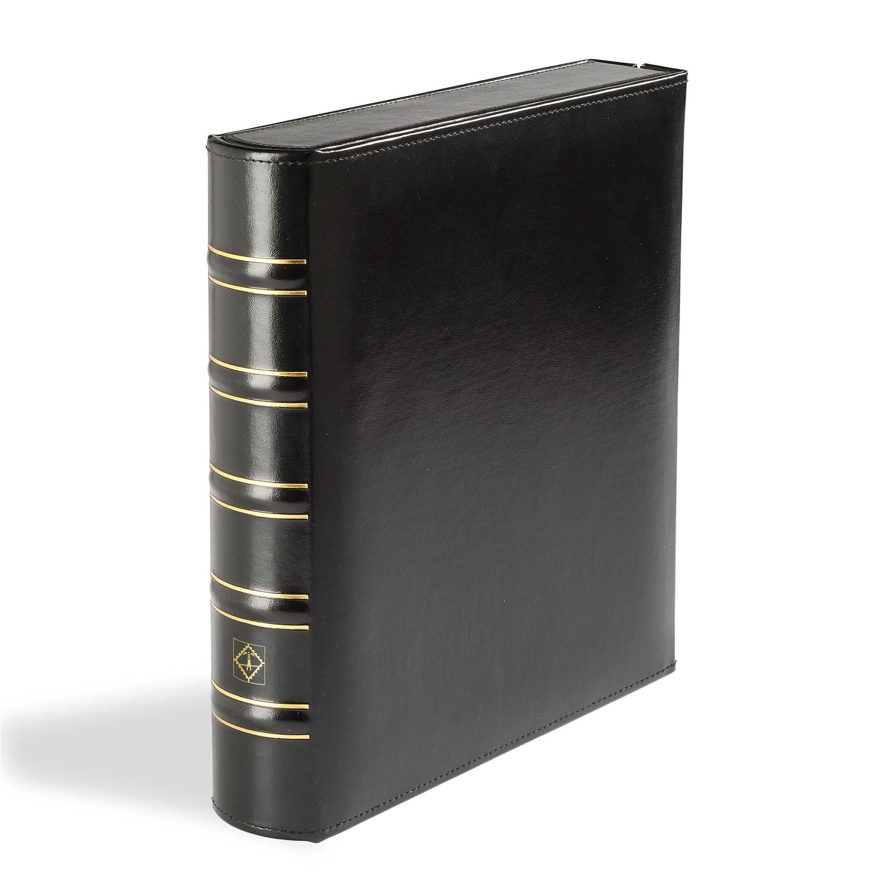 OPTIMA BOX Ring Binder | Lockable Coin and Banknote Album | Up to 60 Sheet Capacity | Black