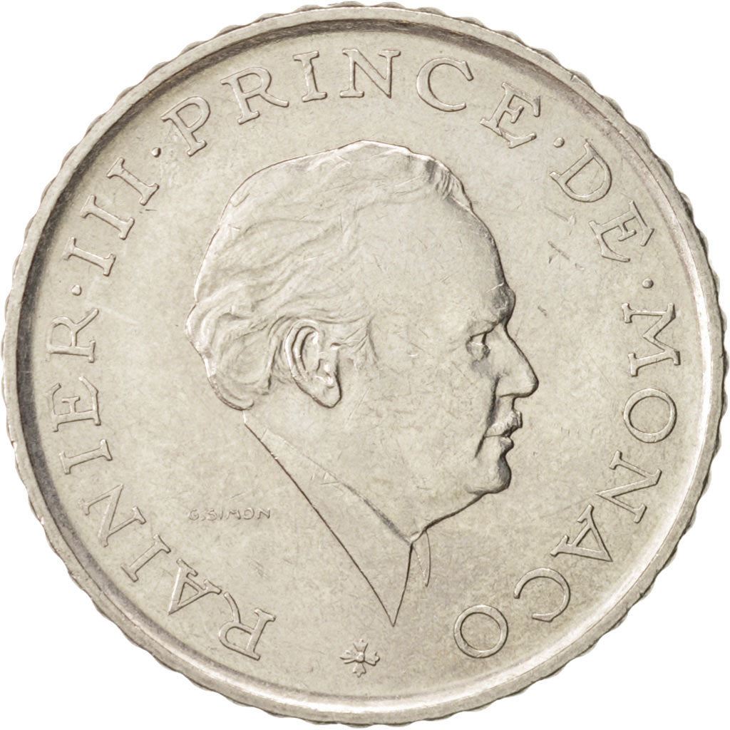 Monaco | 2 Francs Coin | Rainier III | Km:157 | 1979 - 1982