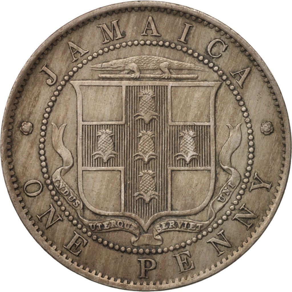Jamaica Coin | 1 Penny Coin | Edward VII | KM23 | 1904 - 1910