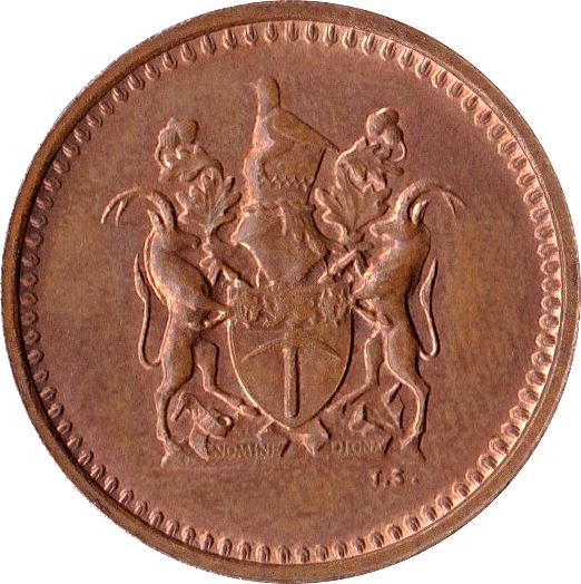 Rodezja | Moneta 1 Cent | Antylopy | Km:10 | 1970 - 1977