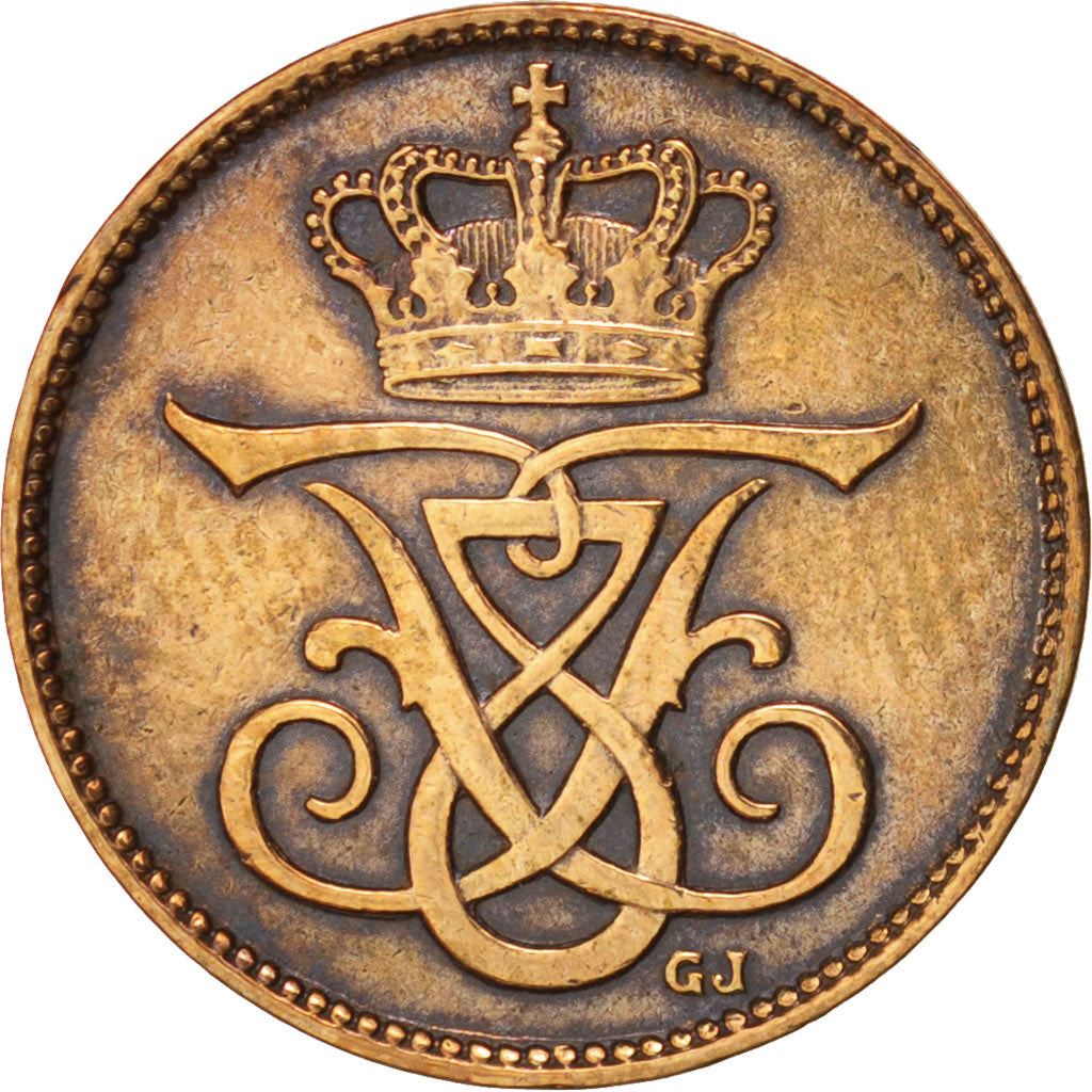 Denmark | 1 Ore Coin | Monogram | Km:804 | 1907 - 1912