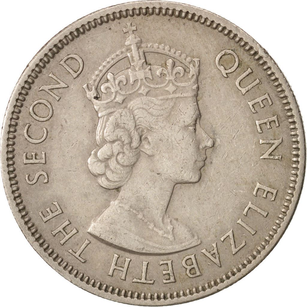 Malaya and British Borneo | 20 Cents Coin | Elizabeth II | Km:3 | 1954 - 1961